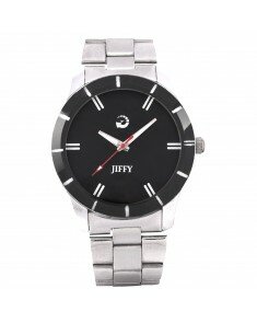 Jiffy JF11002SM01 Analog White Dial Men's Watch